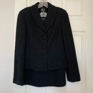 I.N.C.- International Concepts - Black Skirt and Jacket Suite, Size 4